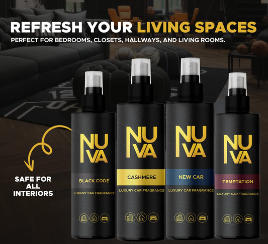NUVA™ Luxury Air Freshener Spray – Car, Home & Office 250ml