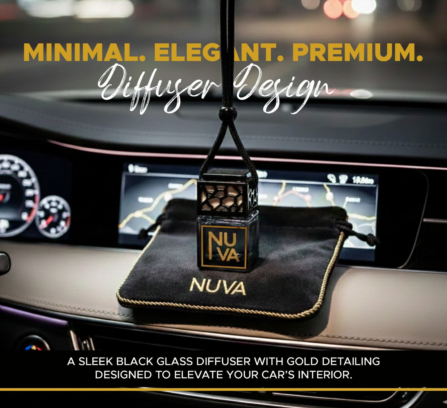 NUVA™ Luxury  Car Defuser Air Freshener