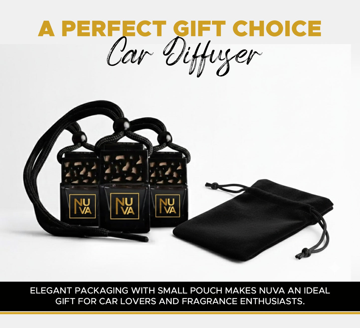 NUVA™ Luxury  Car Defuser Air Freshener